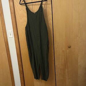 Universal Thread Dark Green Jumpsuit